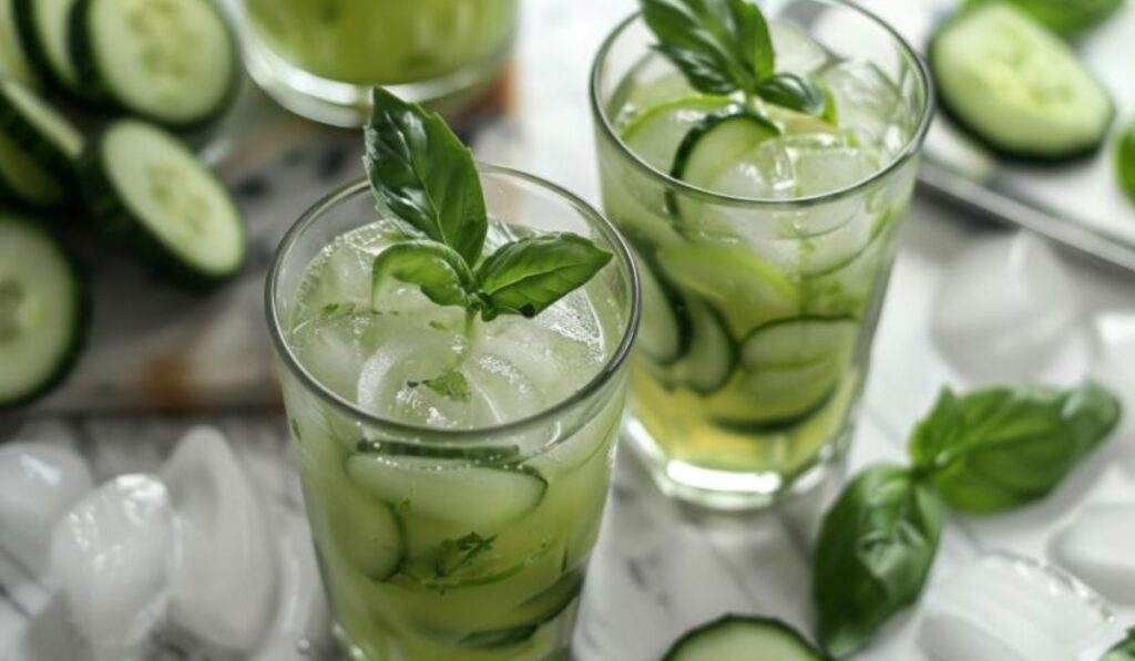 Cucumber-Basil-Cocktails
