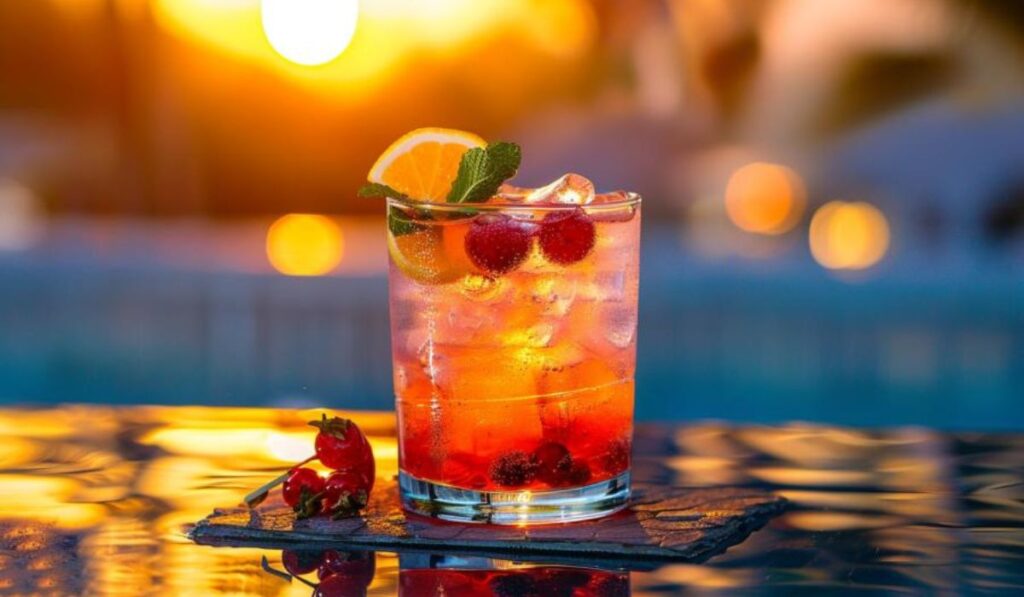 Delightful-Malibu-Sunset-Cocktail