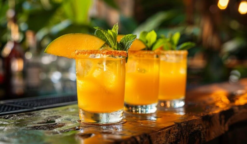 Mango-Mezcal-Cocktails