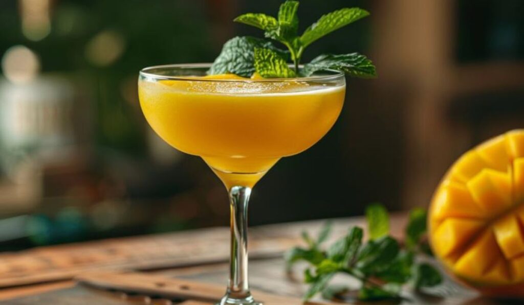 Mango-Sour-Cocktail