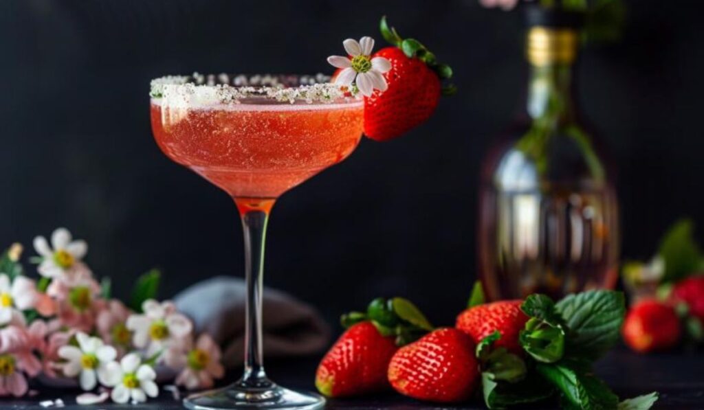Strawberry-Elderflower-Cocktail