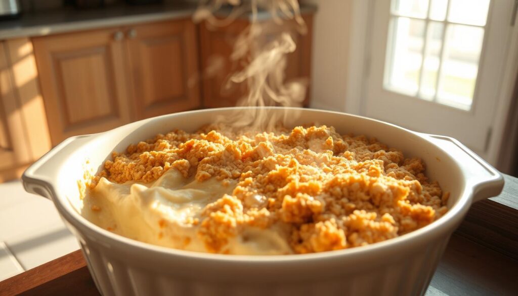 Baking Dish with Cracker Topping